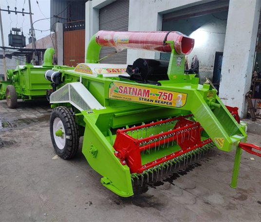 Straw Reaper Satnam 750
